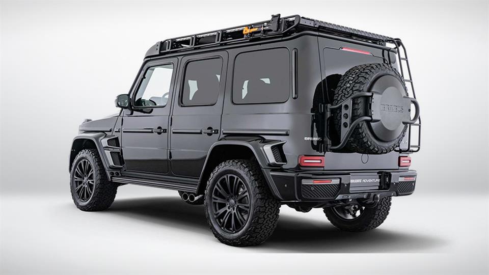 مرسدس‌بنز G کلاس با تیونینگ برابوس